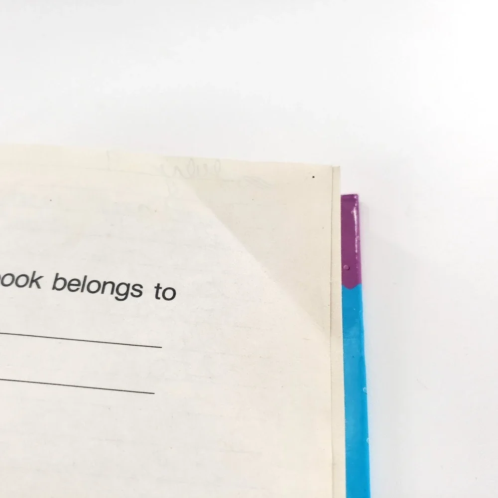 Vtg R.L. Stine Goosebumps Hardcover Lined Ruled Diary Journal Notebook *WRITING*